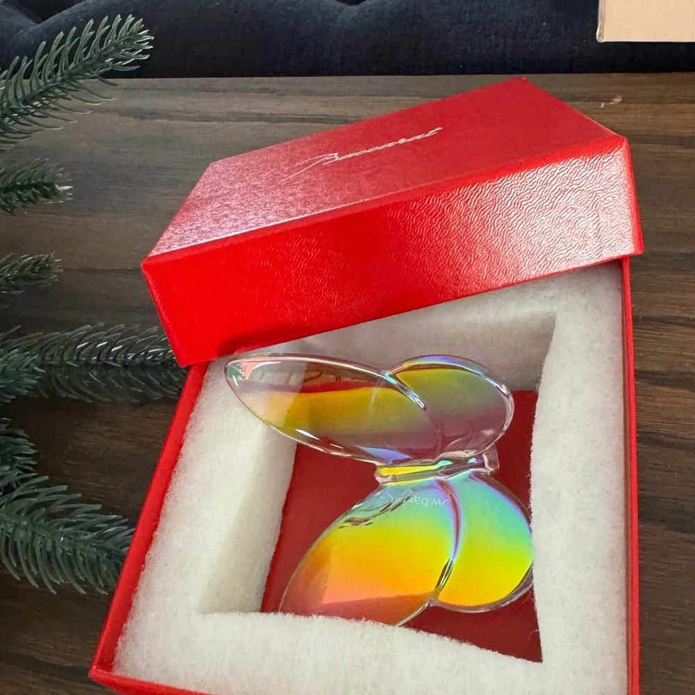 Baccarat Multicolor Crystal Butterfly - Picture 3 of 5
